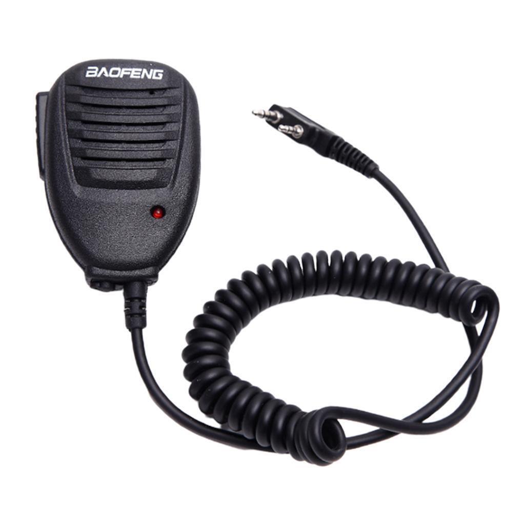 Compact Shoulder Handheld Speaker Microphone Mic with Cable for