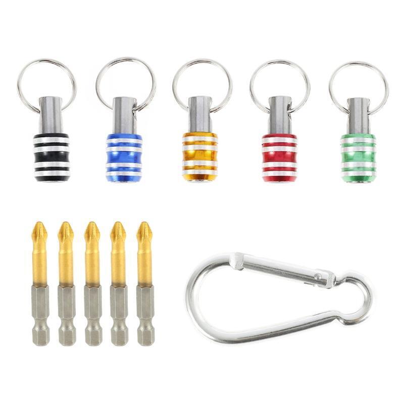 5 Pieces Screwdriver Change Sleeve and Change-over Rod Corrosion Resistance