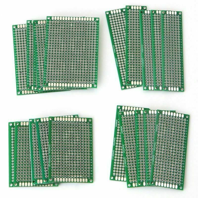 20pcs/set 4Size Double-Side Protoboard Circuit Universal DIY Prototype PCB Board