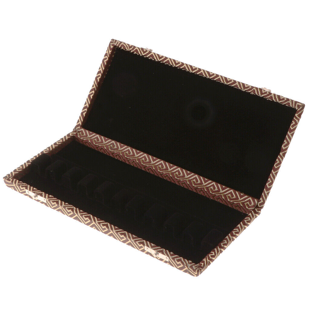 1 Piece Wooden Bassoon Reed  Holder for 10 Reed Storage