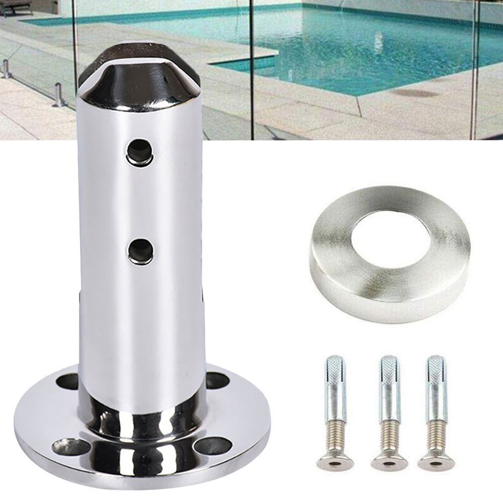 Floor Stand Railing Accessories Glass Clamp Pool glass Clip Guardrail Bracket