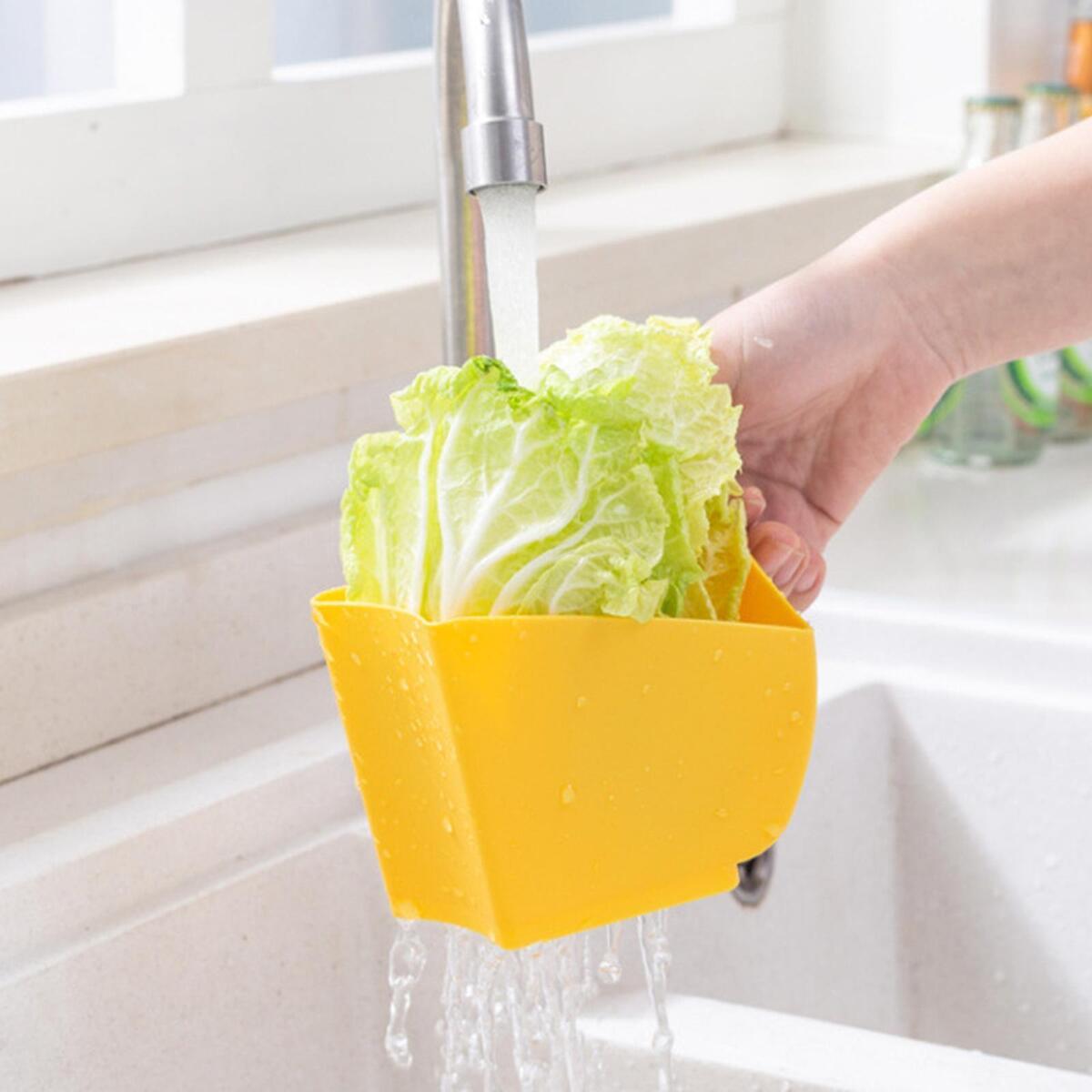 Rotable Hot Pot Vegetable Tray with Colander Convenient to Take Dishes