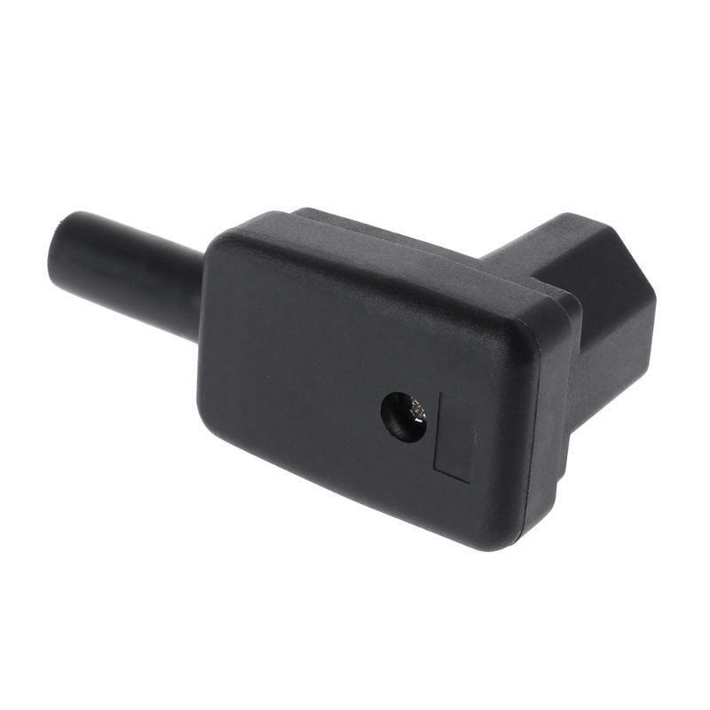 90 Degree Angled IEC 320 C13 Female Plug AC 10A  250V Power Cord Cable Connector