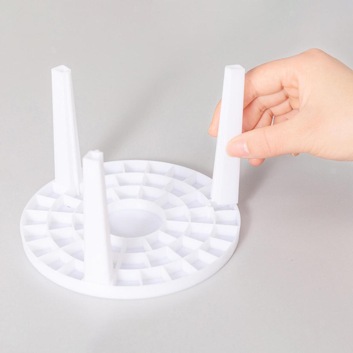 Makeup Brush Storage Rack Large Capacity Display Stand Holder Desk Stand for