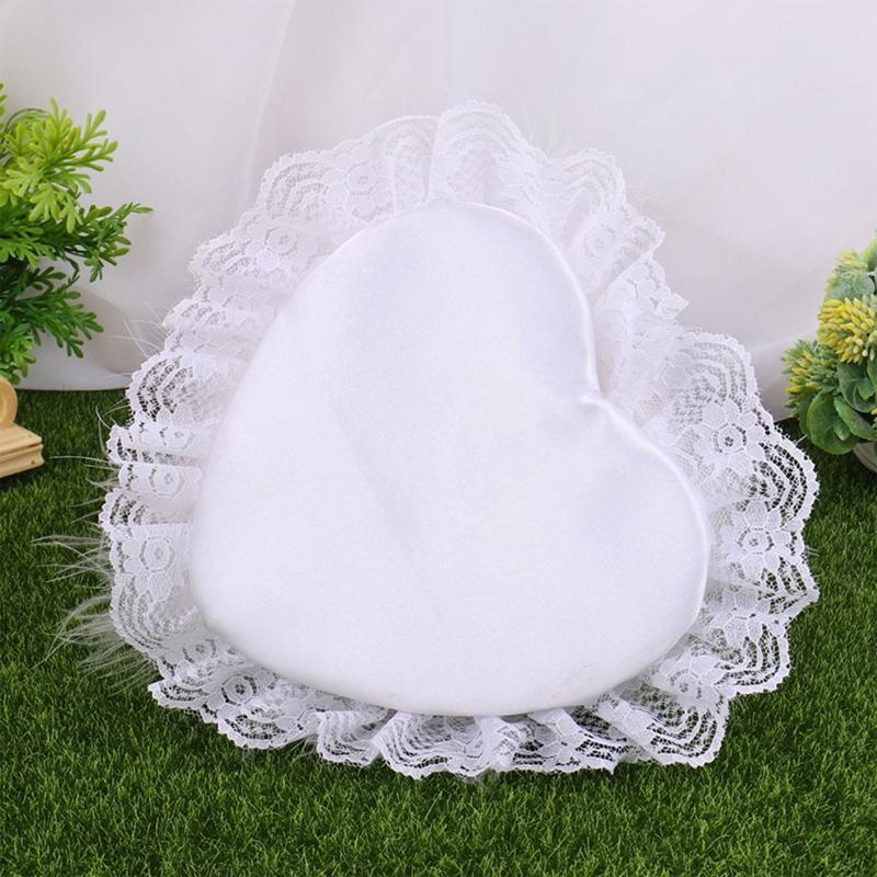 Lace Wedding Ring Cushion Wedding Sunflower Girl Basket for Anniversary Decor