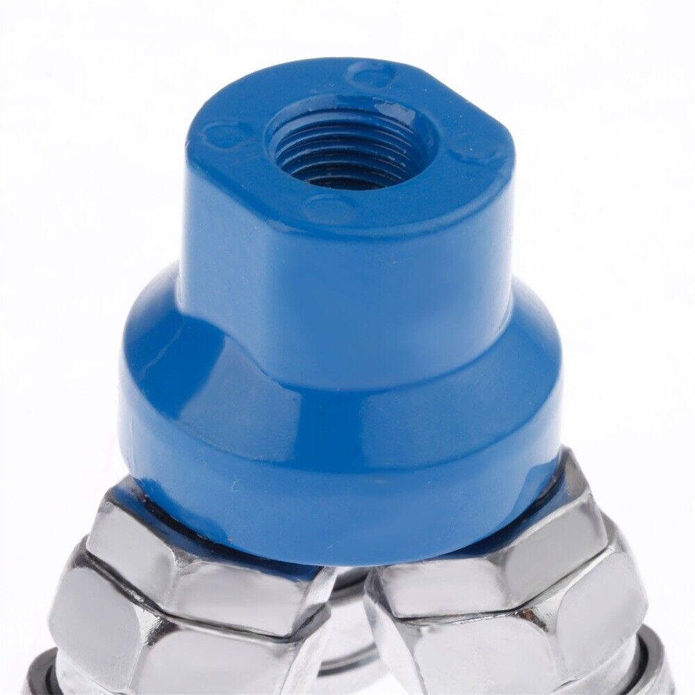 For Pneumatic Dia 1/4" NPT 3 Way Pass Female Air Pressure Coupling Hose Coupler