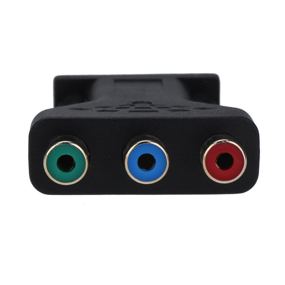 VGA Male to 3 RCA Female Converter Adapter Splitter Wire Connector