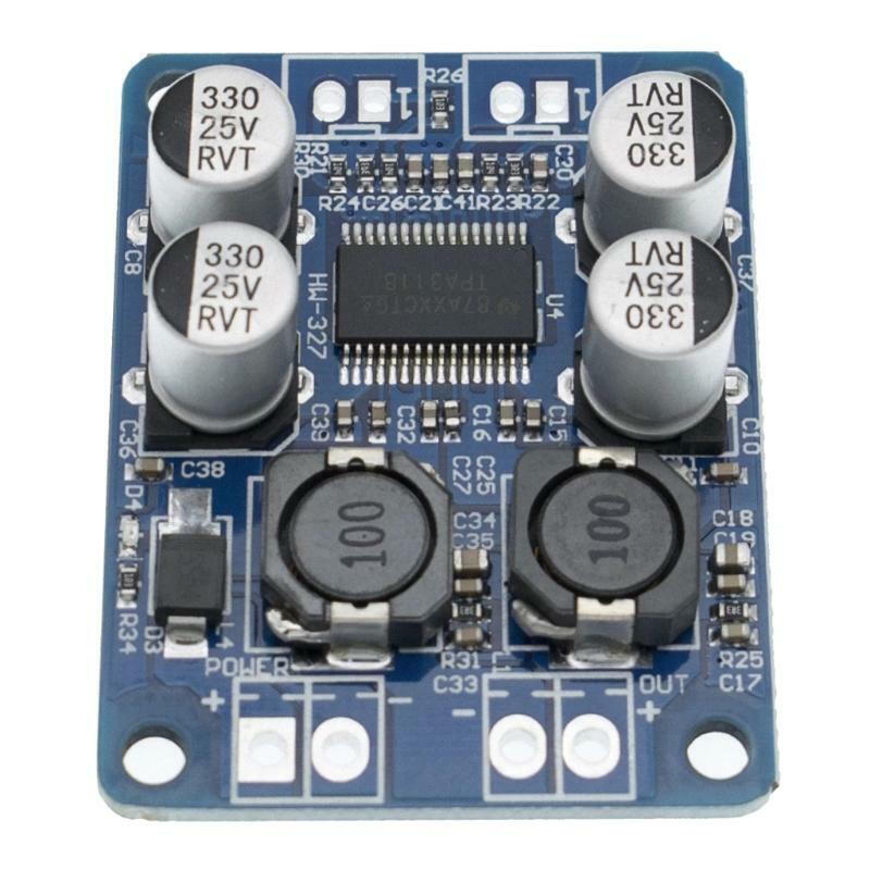 PBTL Channel Digital Power Stereo Amplifier Board 60W DC12V-24V TPA3118 MONO