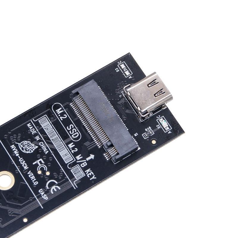 M.2 NVME Adapter to USB 3.1 Type-C USB Card Reader 1000MB/s High Performance
