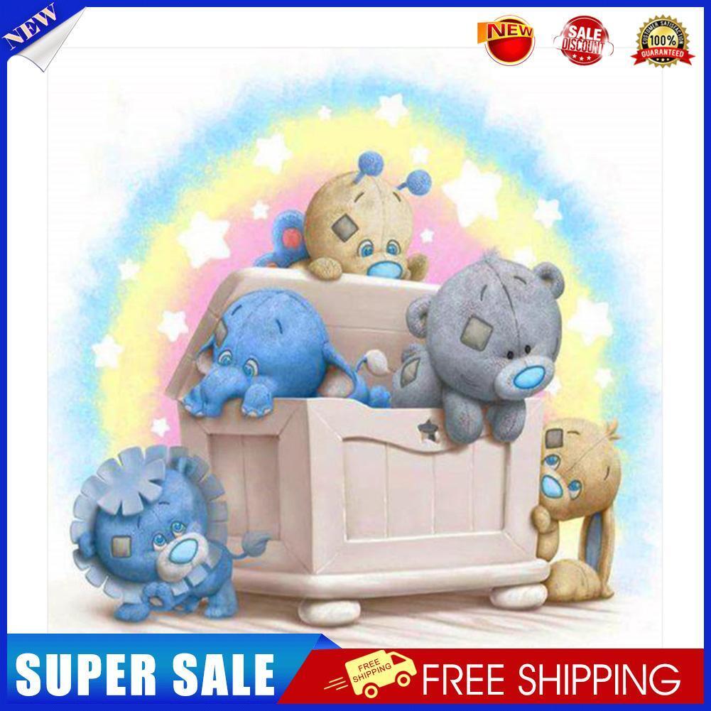5D DIY Bear Diamond Painting Embroidery Cross Stitch Mosaic Picture Decor