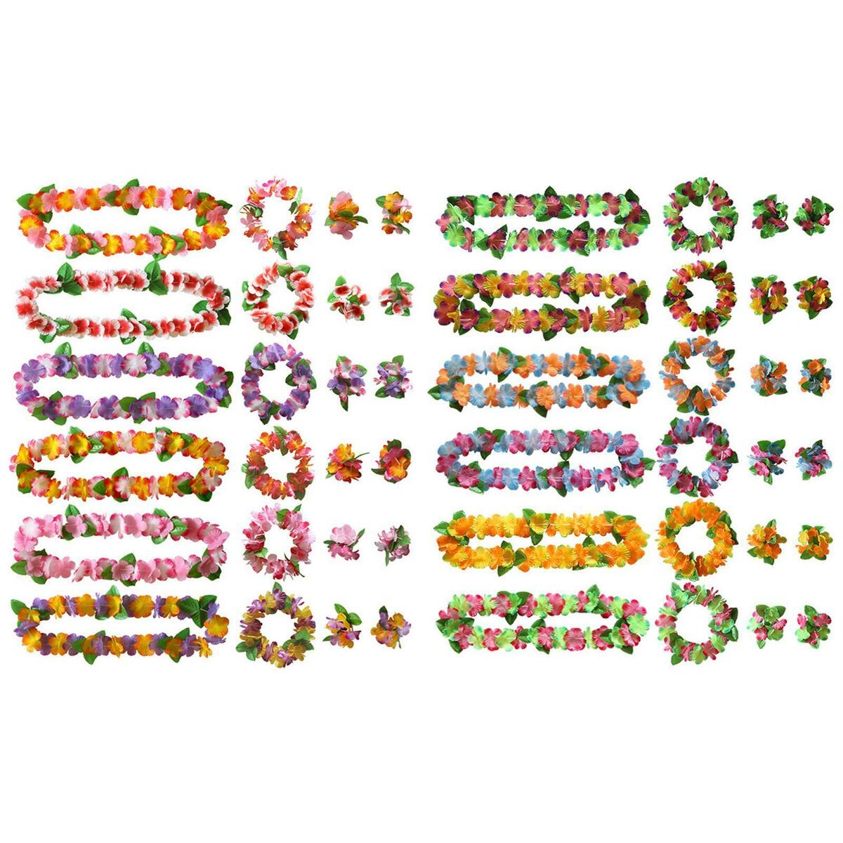 Hawaiian Leis Hanging  Flower Necklace for  Graduation