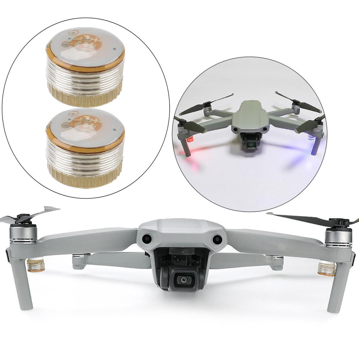 2 Pieces Drone Strobe Lights Signal Flashing Light for DJI Mini 3Pro Drone