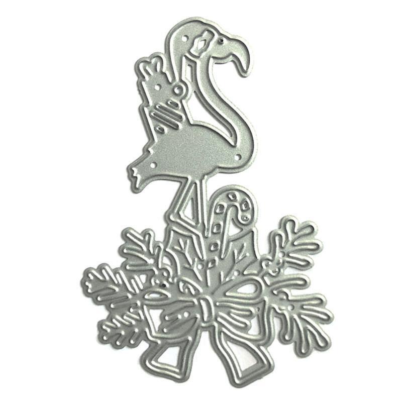 Christmas Bird Metal Cutting Dies Stencil Scrapbook Album Paper Card Template