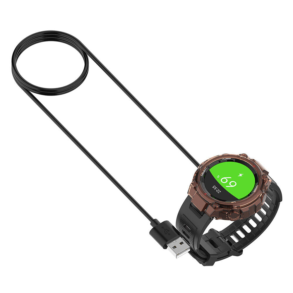 3.28ft USB Charger Cable for Amazfit T-Rex GTR 42mm 47mm GTS Smartwatch