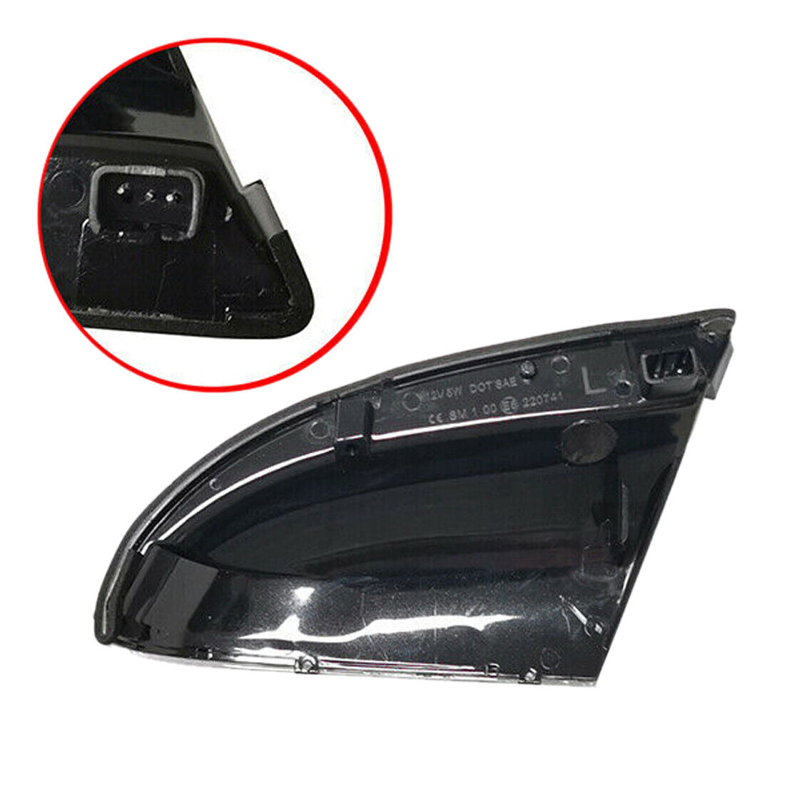 2Pcs LED Mirror Turn Signal Puddle Light Lamp Fit for Dodge Ram 1500 2500