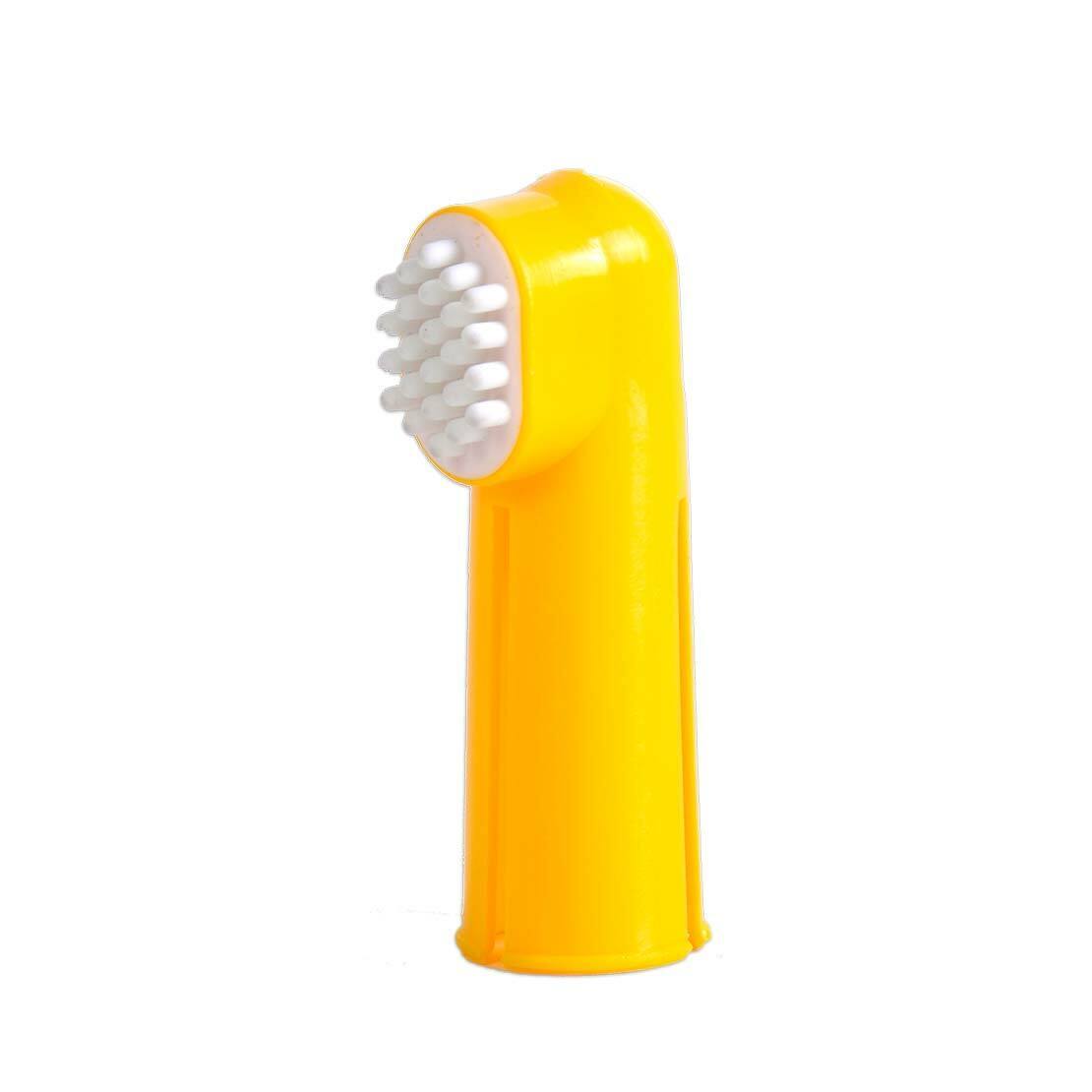 2x Pet Dog Cat Soft Finger Dental Cleaning Toothbrush Massager Teeth Hygiene Li