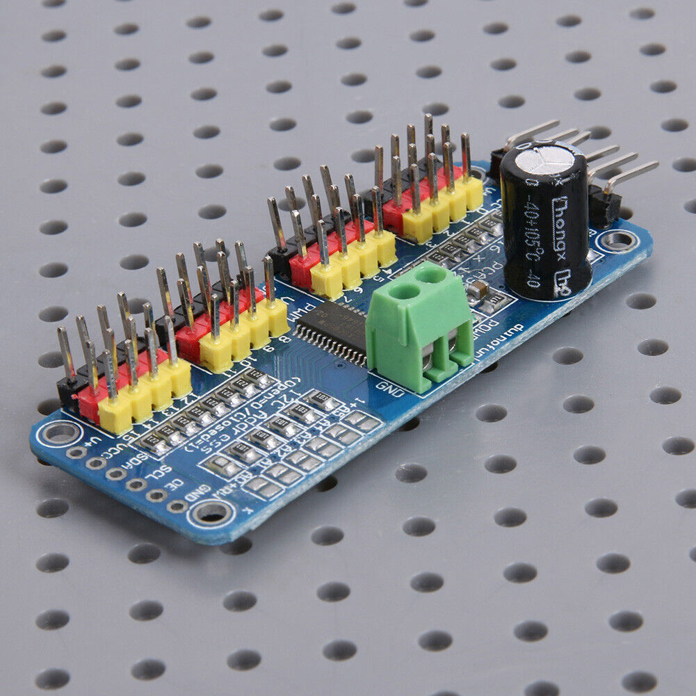 PWM/Servo/Drive Plate 16 Channel PWM Controller IIC Port for Arduino Robot