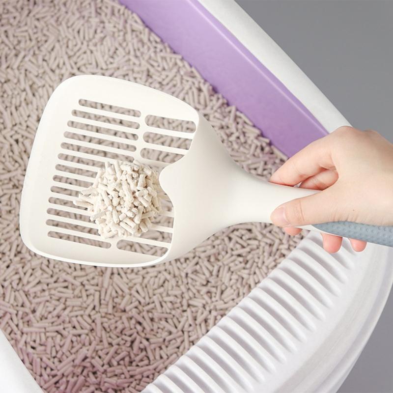 Cat Litter Scoop Large Plastic Scoops for Kitty Litter Box Deep Shovel Sifter