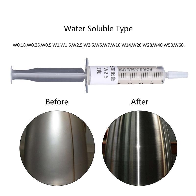 16x/Set Water Solubility Diamond Polishing Lapping Paste Compound Syringes Set