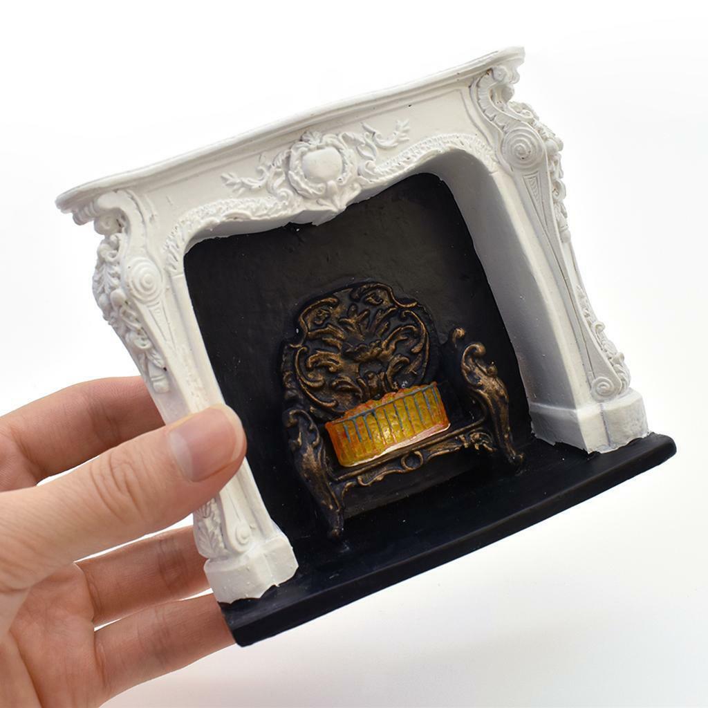 Sofa w/ Fireplace  Life Scene Furniture Supplies Ornaments