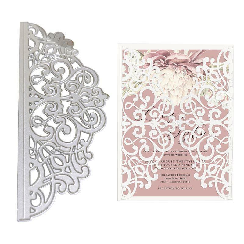 Lace Flower Metal Cutting Dies Stencil DIY Scrapbooking Album Paper Card Crafts