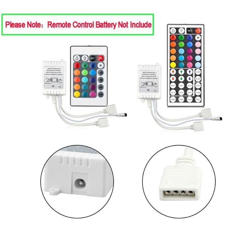 RGB LED Strip Controller Replacement 44 Keys Remote Control for Home Strip Light