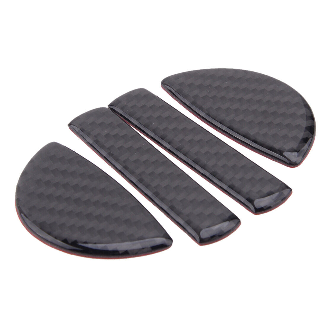 4x Car Interior Carbon Fiber Door Handle Cover Fit for Mini Cooper F55 F54 F60