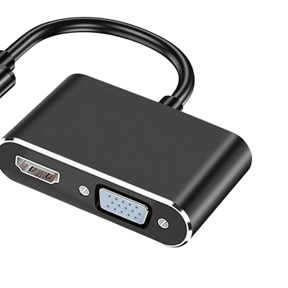 USB 3.0 to Dual HDMI VGA Adapter Converter for for Windows 7/8/8.1/10