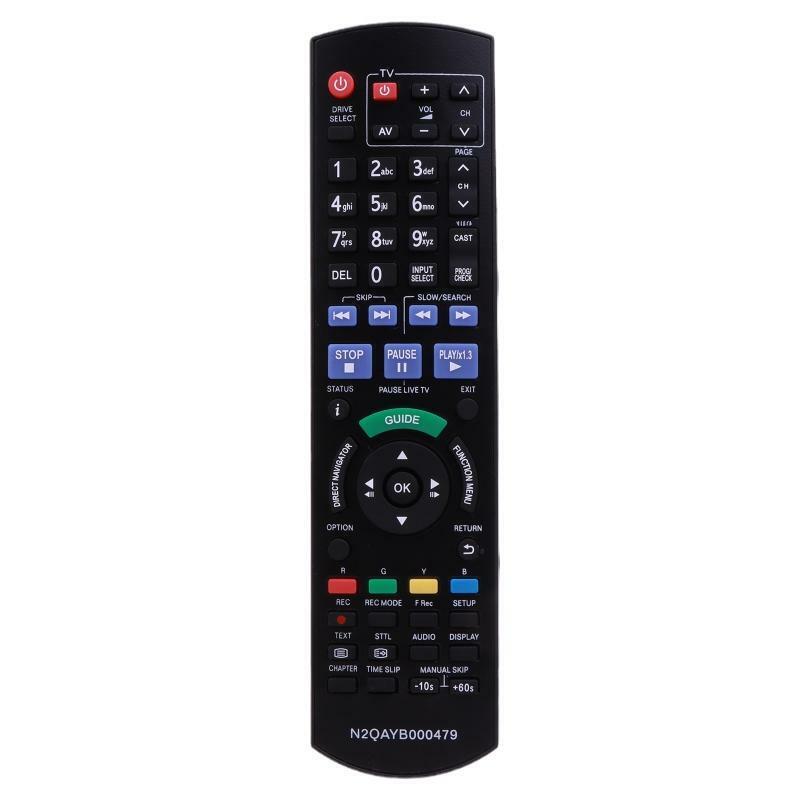 Remote for Panasonic N2QAYB000475 DMR-BW780 DMRBW780GL Blu-Ray Disc DVD Players