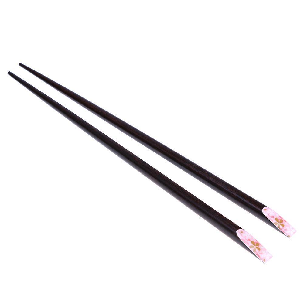 Handmade Japanese Natural Rosewood Chopsticks Printed Wooden Chopsticks(4)