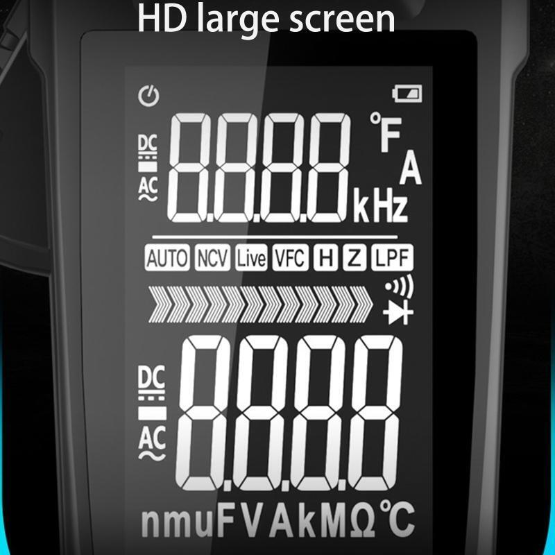 Intelligent Multifunction Clamp Meter with Hd Screen High Precision Tester