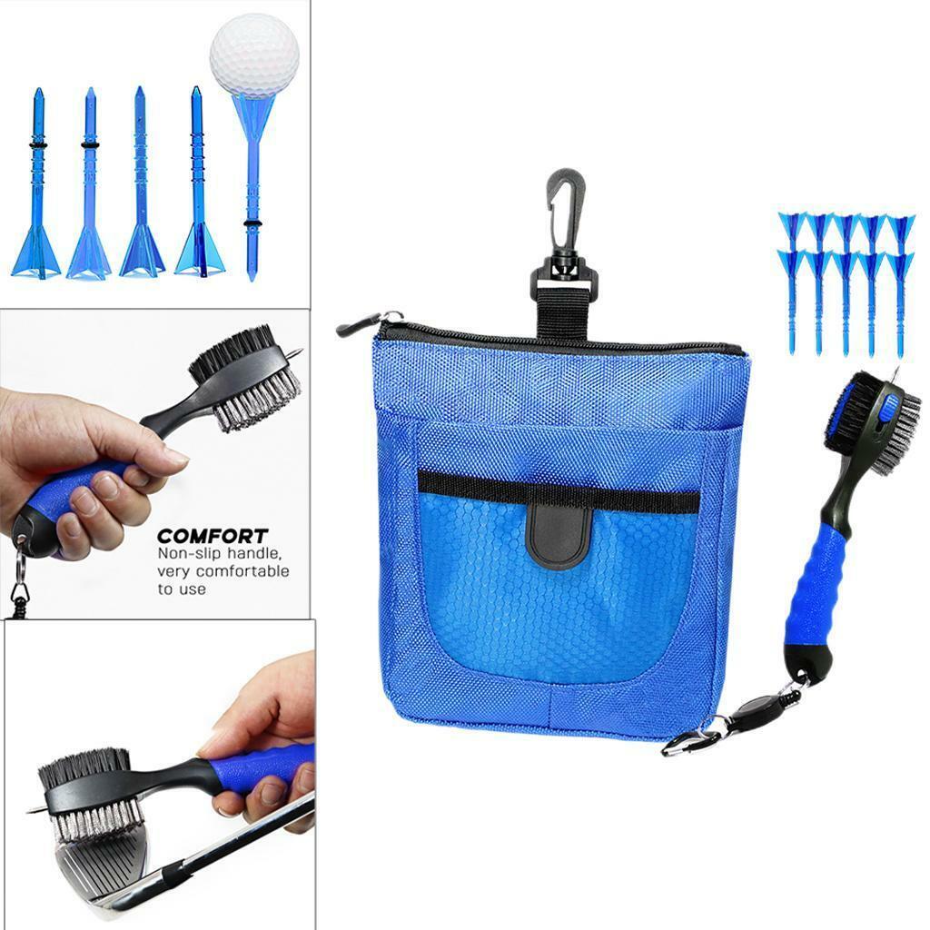 Golf Ball carry pouch Club Brush  Holder  Golf Supplies