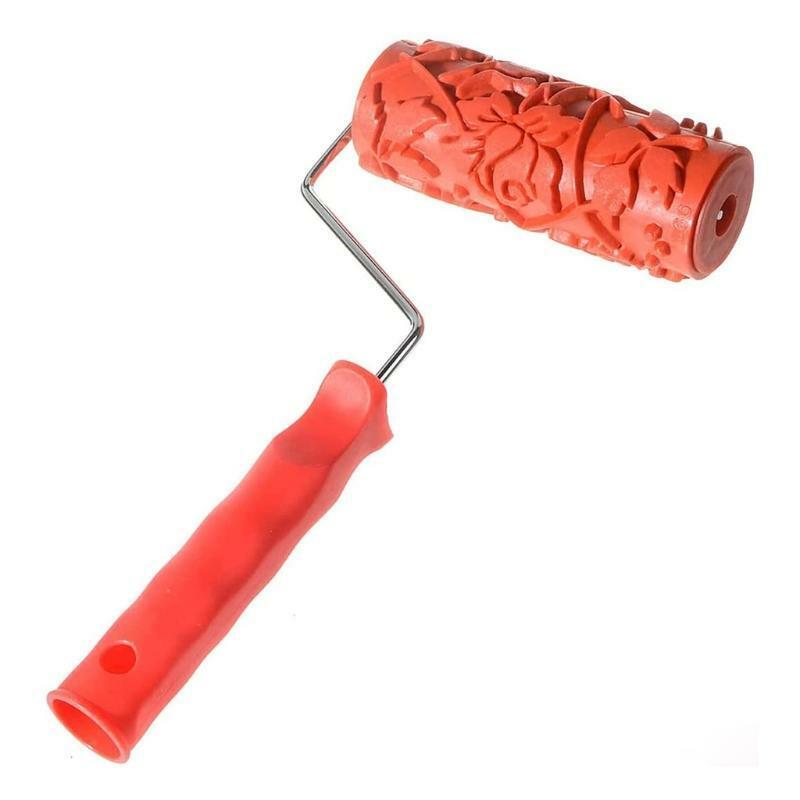 Decorative Art Roller Texture Roller with Plastic Handle Decorative Art Roller