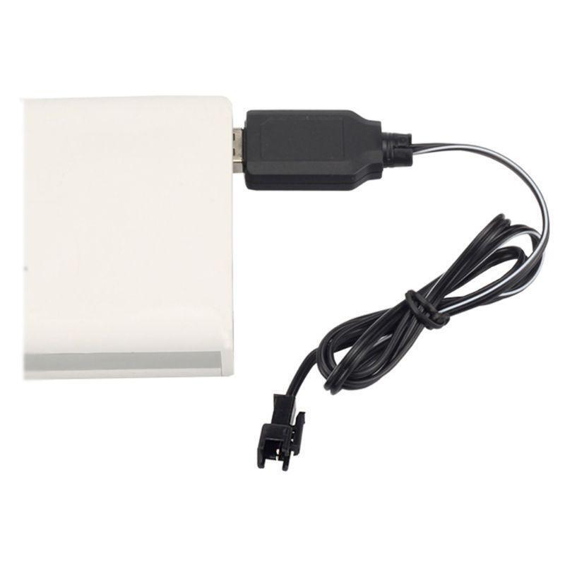 Ni-Cd Ni-Mh Battery Pack USB Charging Cable SM 2P Plug for RC Excavator RC Cars
