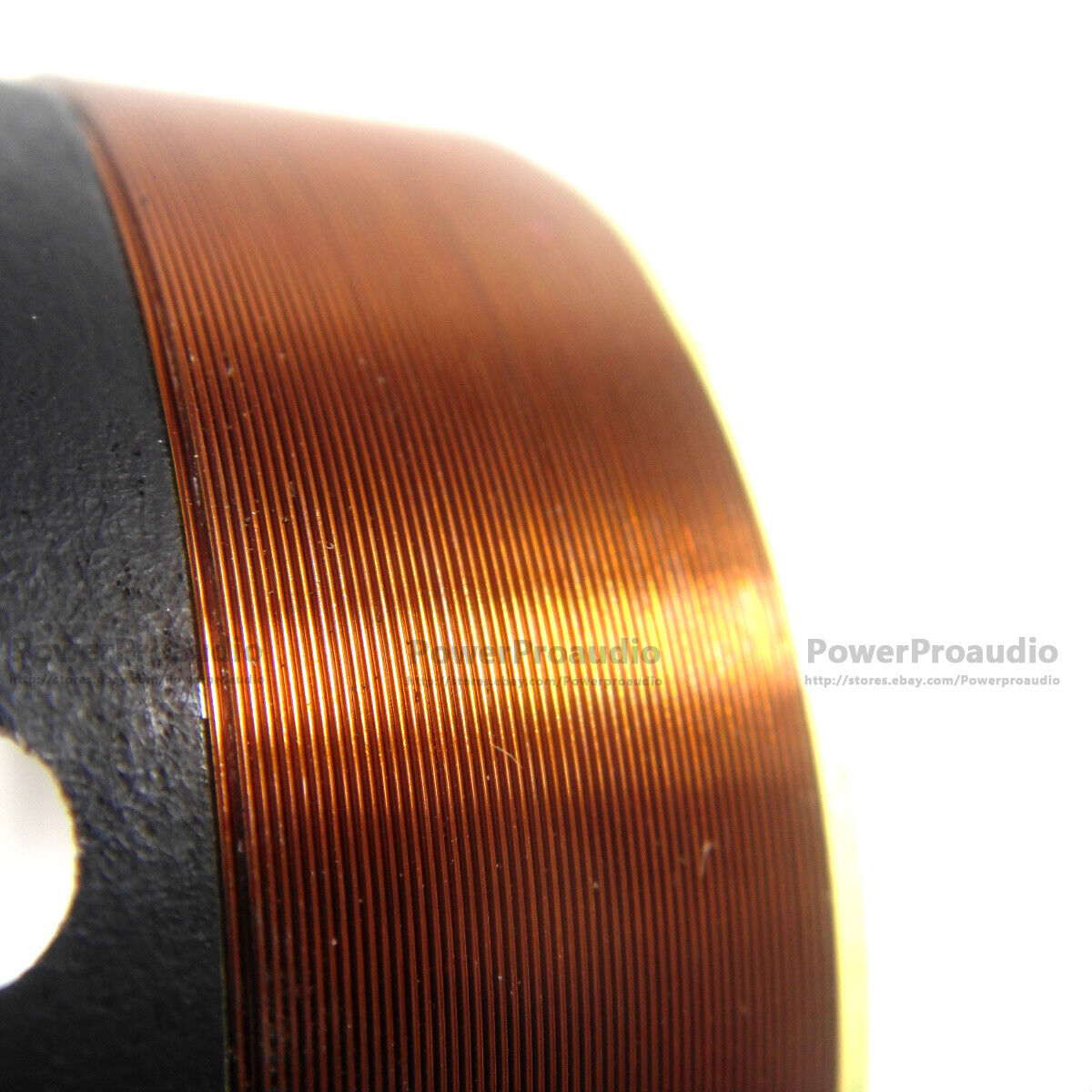 8pcs(4pair)  50.8mm White aluminum Bass voice coil Pure copper Round wire 8 ohm