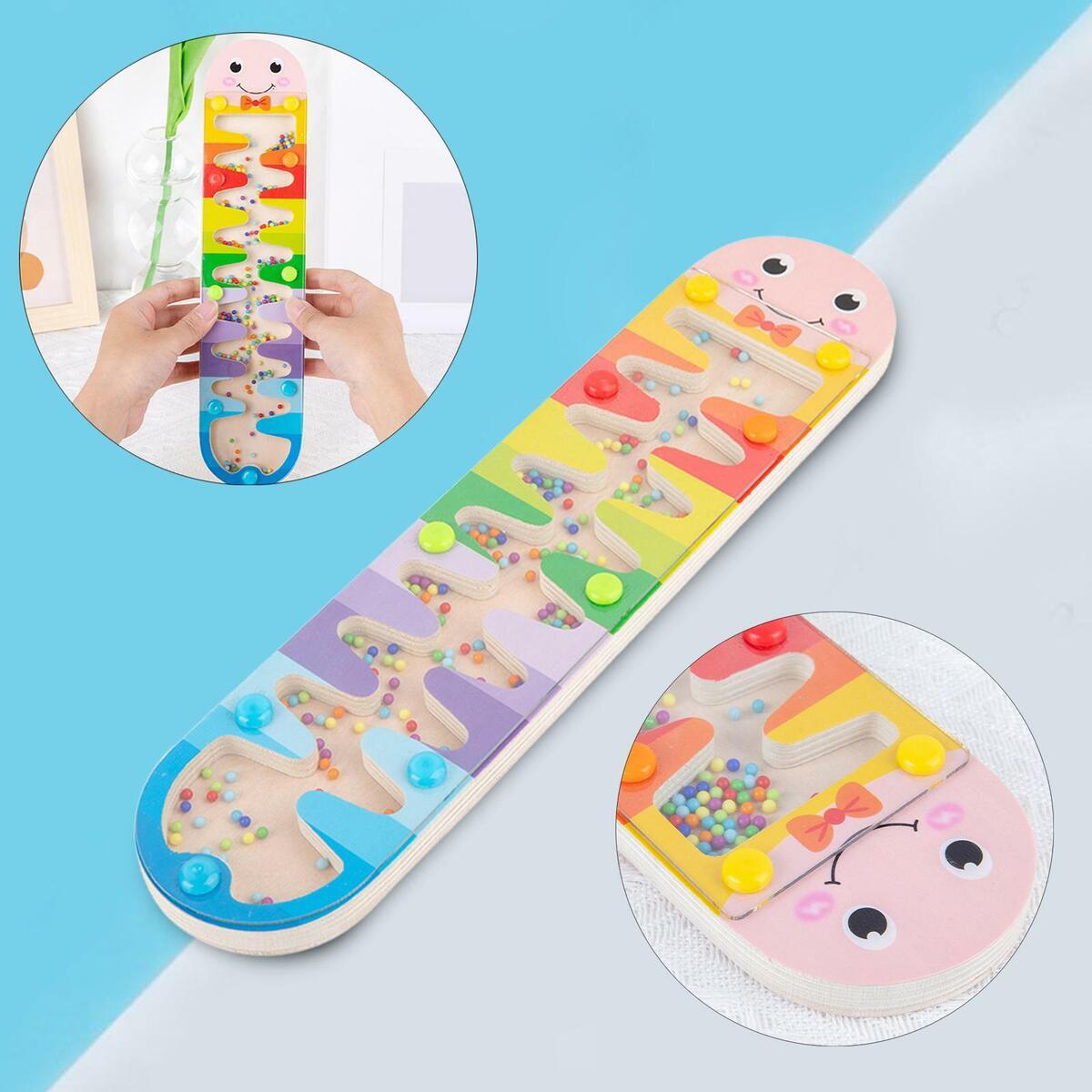 Colorful  Raindrop Musical  Rattle Tube for  and  Babies