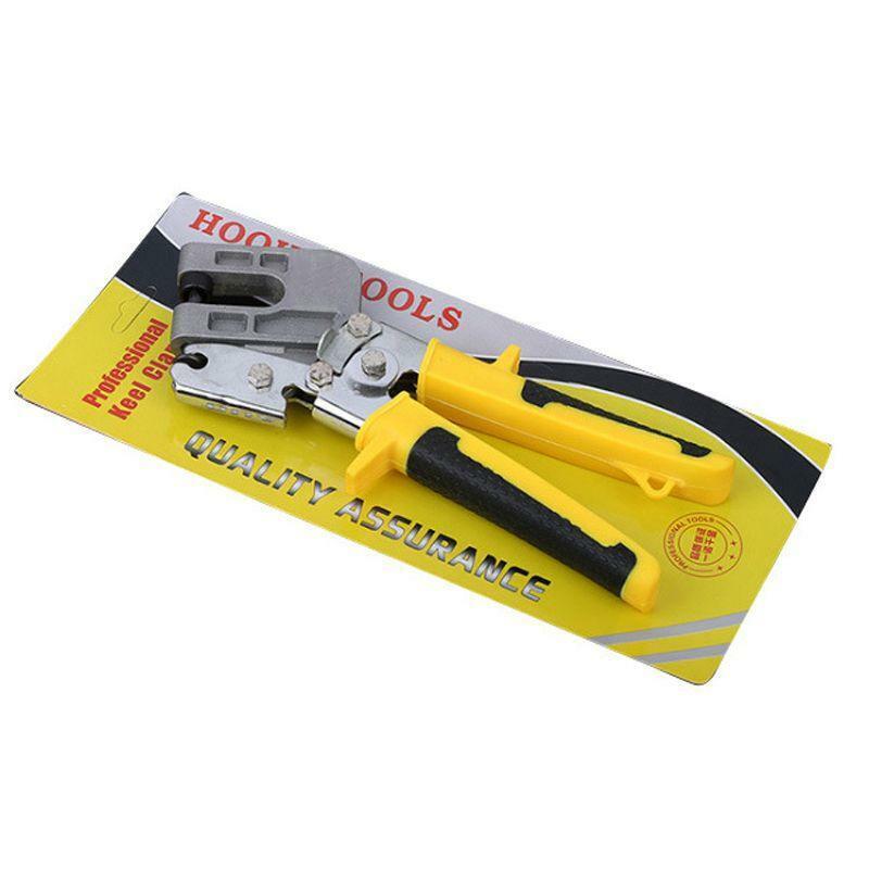 Multifunction Handle Stud Crimper Plaster Board Drywall Single Pliers Hand Tool