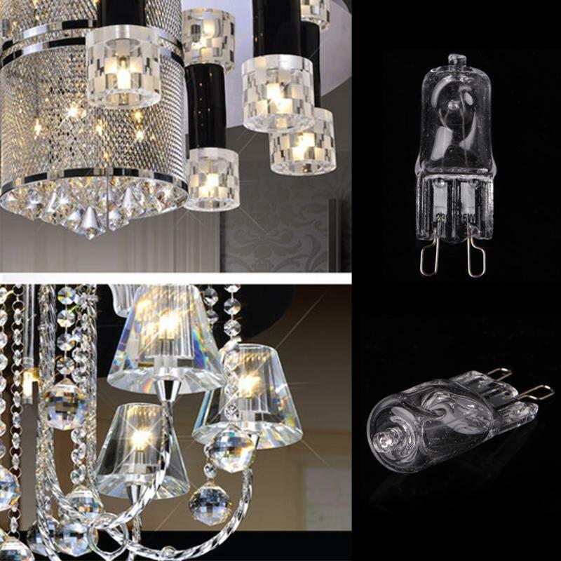 G9 Halogen Bulb Light Transparent Lamp 25W 230V 2800K Warm White Super Bright
