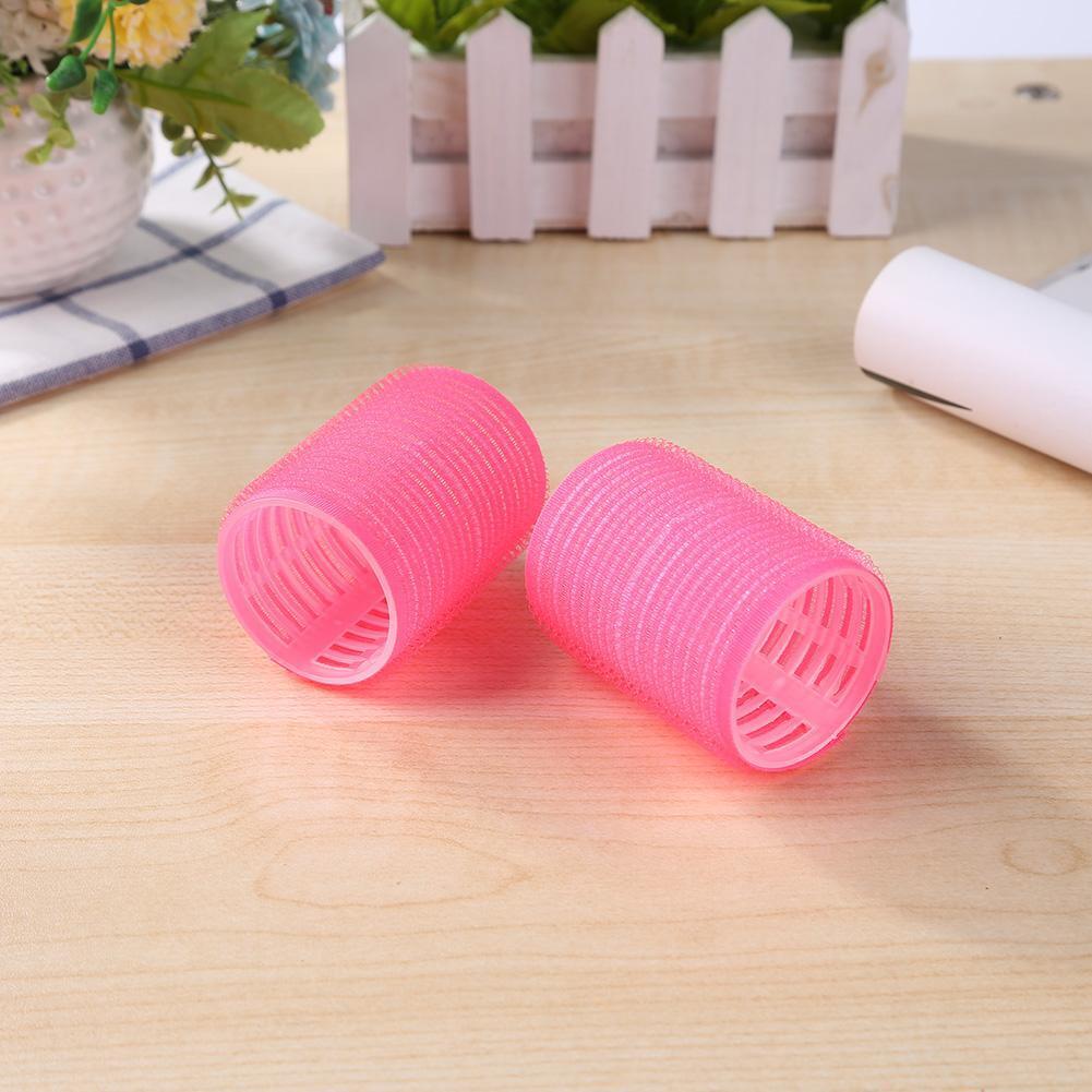 12pcs Self Grip Hair Rollers Hairdressing Home Use DIY Hair Curlers (44mm)