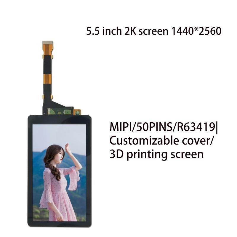 1440x2560 Resolution 5.5Inches LCD Screen Remove Backlight for Sharp LS055R1SX04