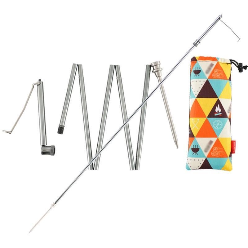 Aluminum Alloy Light Stand Folding Lamp Hanging Rack Camera Selfie Stick Bracket
