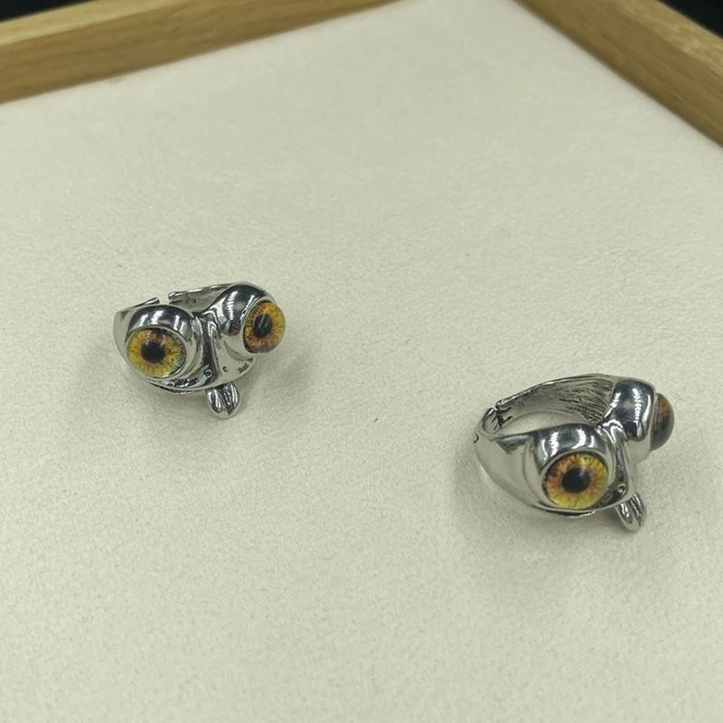 Frog Rings Personalized Open Adjustable Couples Rings Cute Animal Wedding Bands