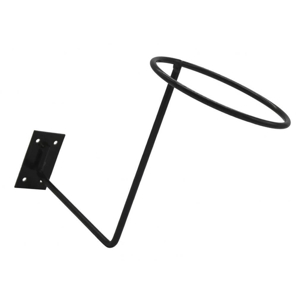 Anti-corrosion Helmet Holder Painter Top Cowboy Hat Scarves Rack Hook Black