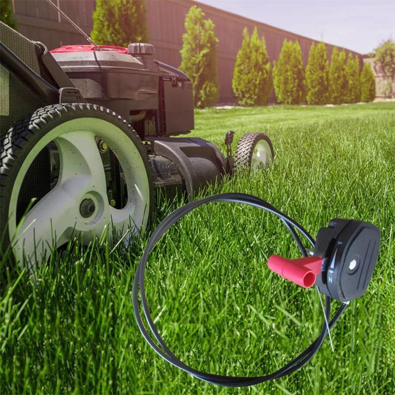 Universal Throttle Cable & Choke Lever for Mower Maintenance Garden Tools