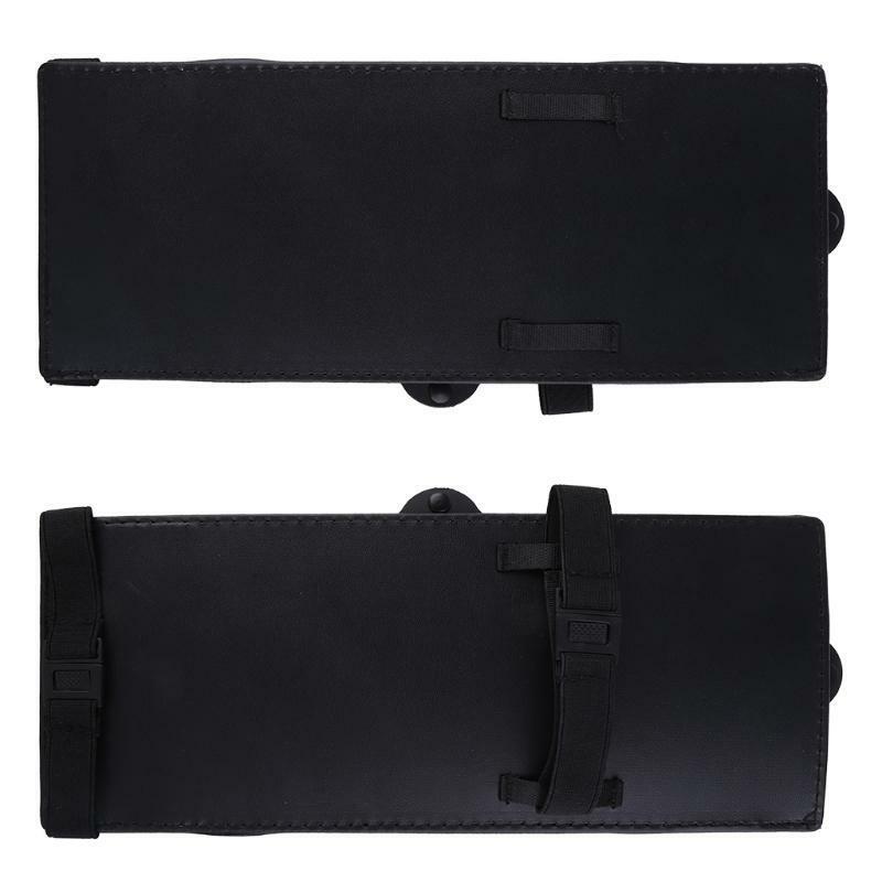 Sun Visor Protection Blocker Durable PU Leather Fit for Vehicle Decorations