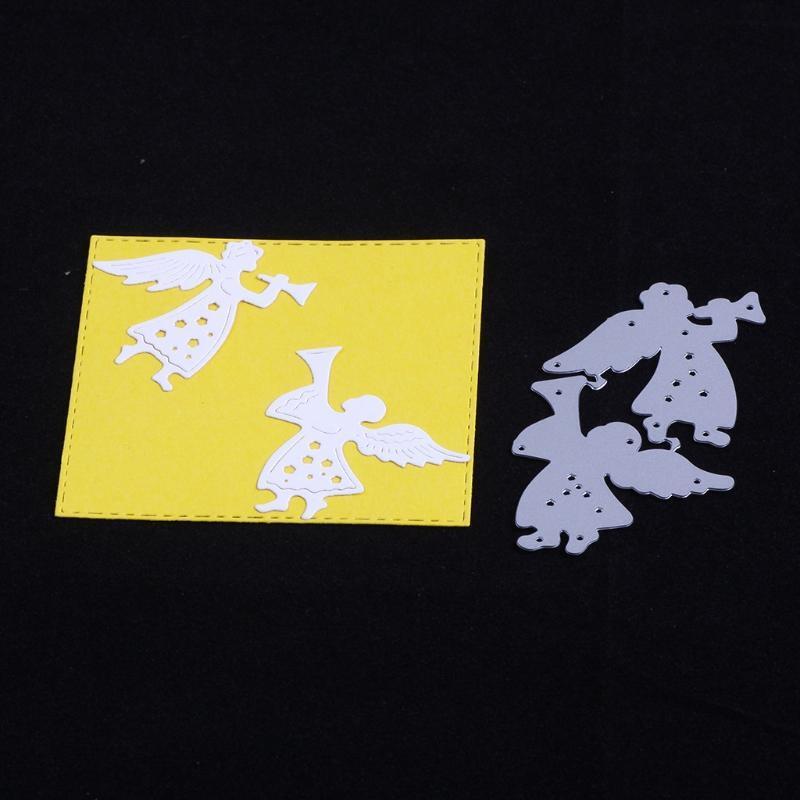 angel Metal Cutting Dies DIY Scrapbooking Paper Stamping Die Decor