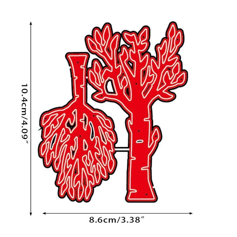 Cute Trees Metal Cutting Die for DIY Paper Art Crafts Photo Album Home Decor