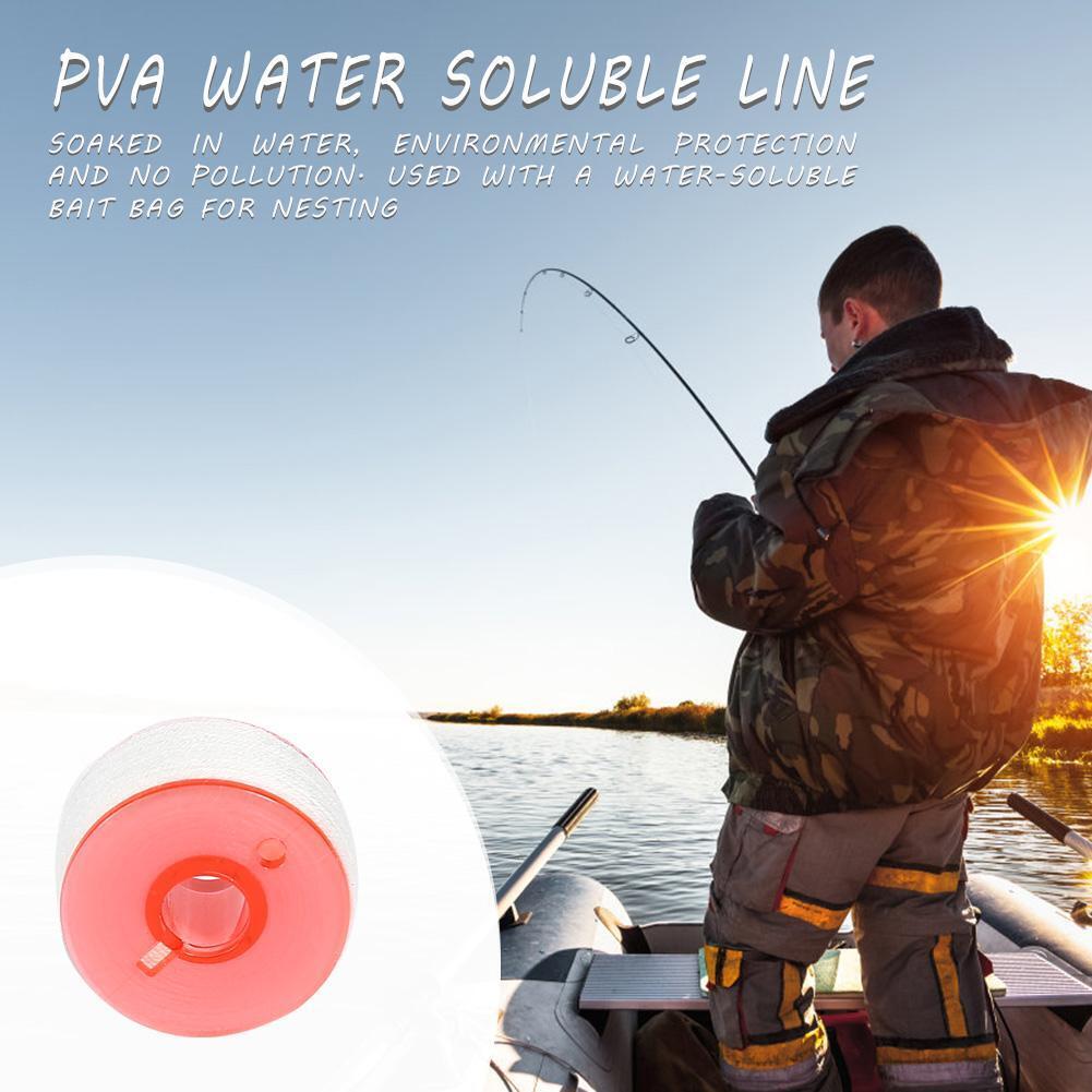 1 Bag PVA Water Soluble Lines 20m Environmentally Outdoor Fishing Accessory