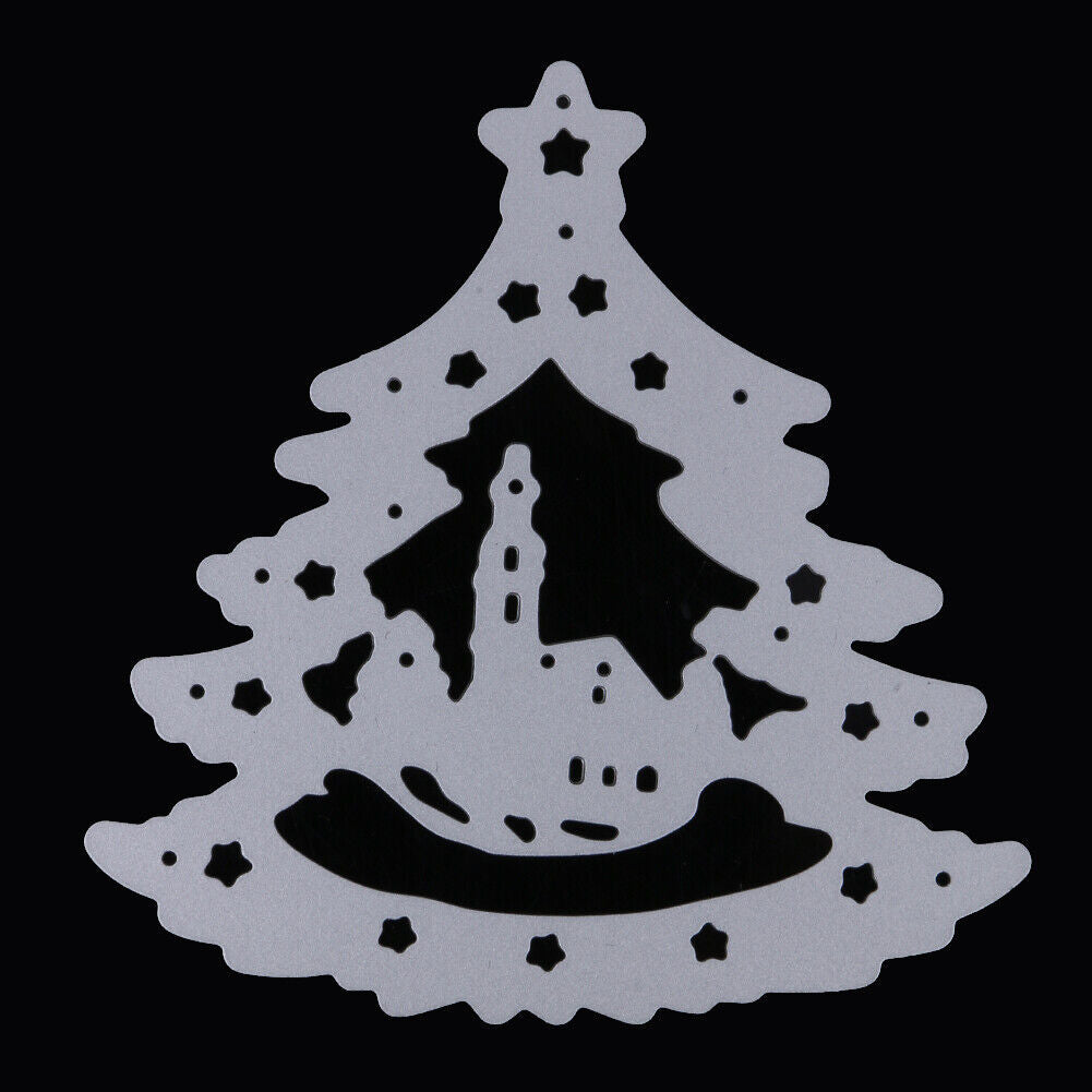 Tree Background Design Cutting Dies Stencils for Scrapbooks Embossing Decor