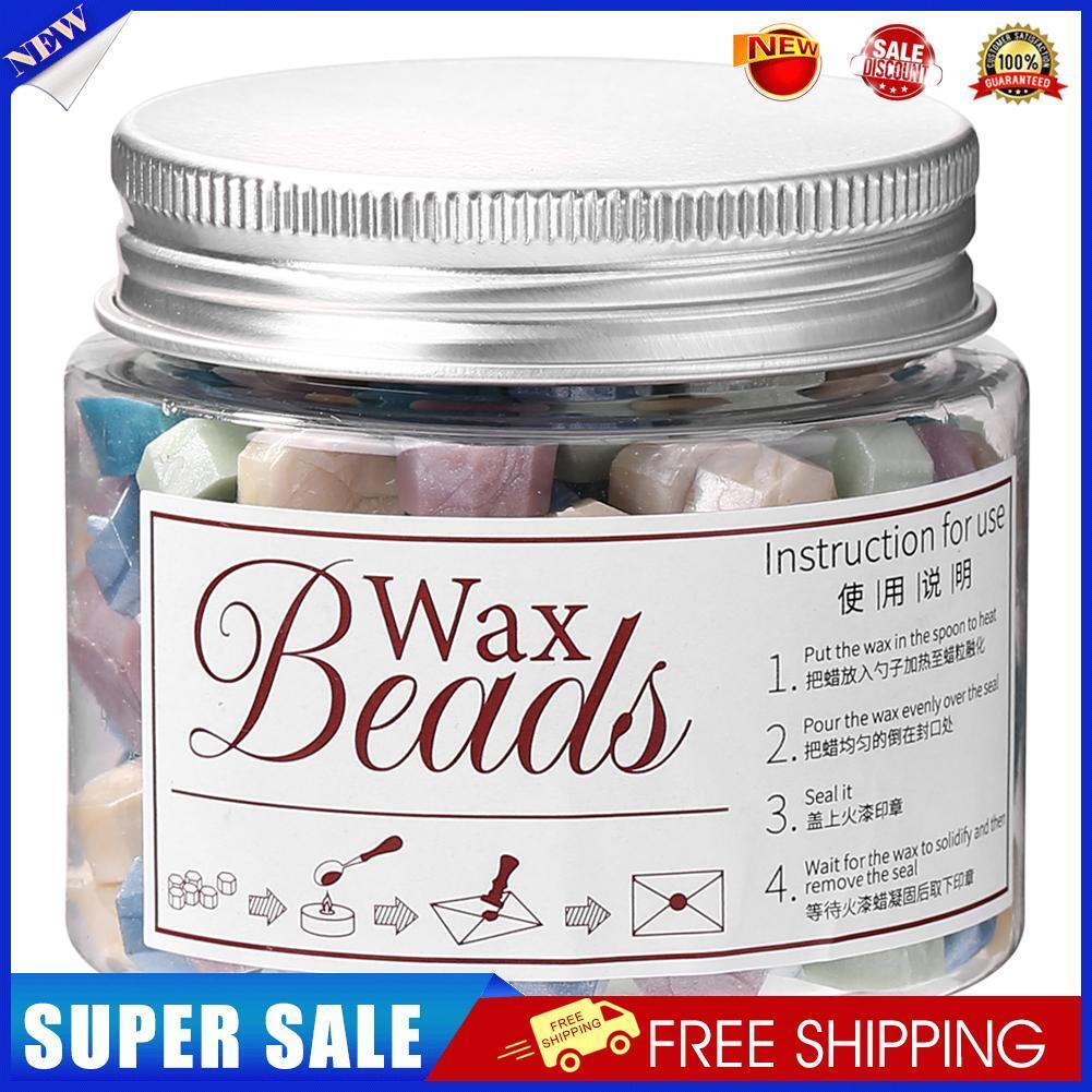 170pcs Octagonal Sealing Wax Beads for DIY Crafts Wax Seal Stamp Pill (E)